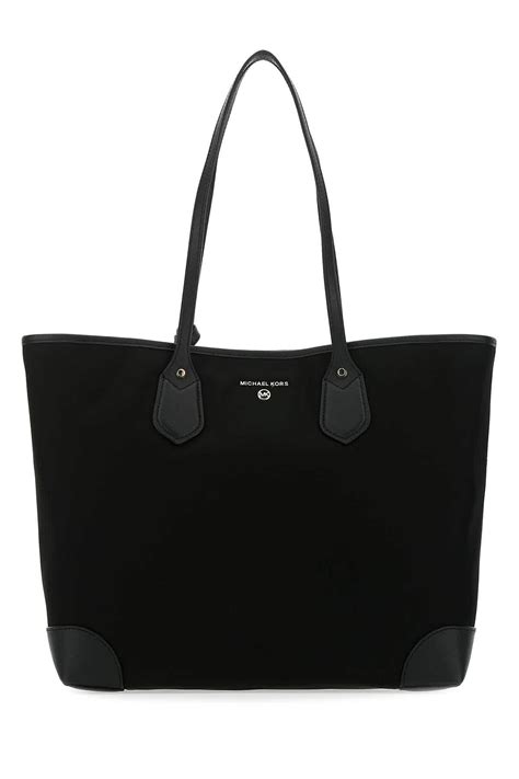 black michael kors|Michael Kors black nylon tote.